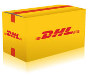 DHL parcela Logo