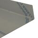 1-3 mm in lamiera di acciaio inox 1.4301 K240 massa un foglio laterale 600 x 40
