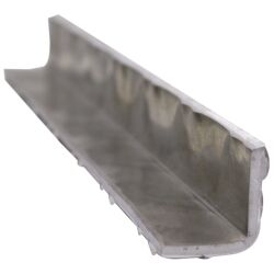 Aluminium corrugated sheet angle edged Edge protection...