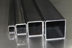 30 x 30 x 1,5 von 1000 - 3000 mm Vierkantrohr Quadratrohr Stahl Profilrohr Stahlrohr