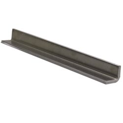 Aluminium angle from 4mm sheet and with visible side outside