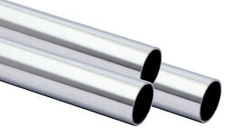 Tubo de aceite inoxidable V2A Barandilla tubo 42,4x2mm von100 - 3000 m m K240 200
