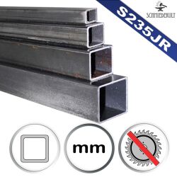 10 x 10 x 1,5 von 1000 - 3000 mm Vierkantrohr Quadratrohr Stahl Profilrohr Stahlrohr 1500