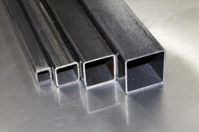 40 x 40 x 1,5 von 1000 - 3000 mm Vierkantrohr Quadratrohr Stahl Profilrohr Stahlrohr
