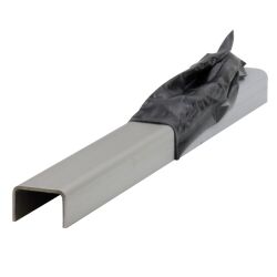 Alluminio U-Profile Edge Protector Corner Protector Rail