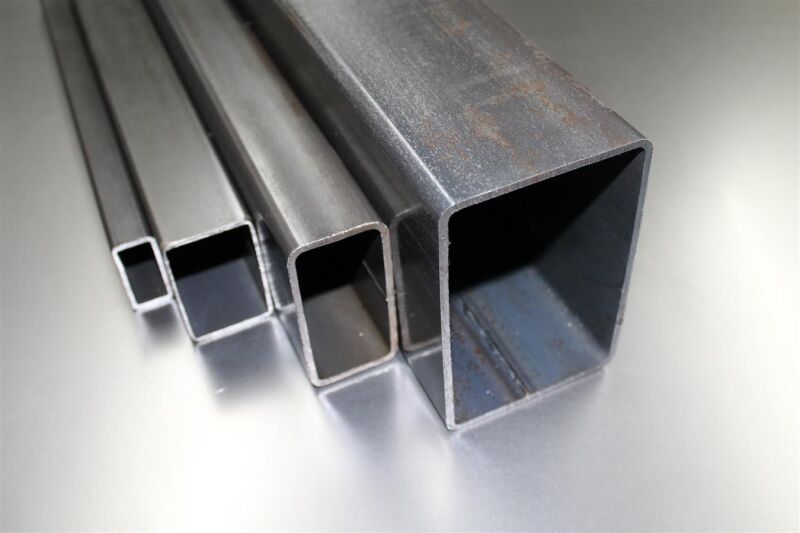 Länge in mm Rechteckrohr Quadratrohr Stahl Profilrohr Stahlrohr 40x20x2 von 100-3000mm 2500 
