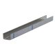 Stainless steel U-profile made of 2mm stainless steel sheet bent on desired size and with visible side outside