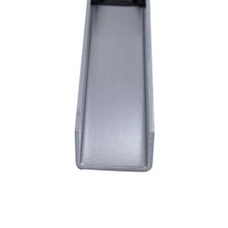Acero inoxidable U-profile de 3mm de acero inoxidable doblado en el tamaño deseado y con lado visible dentro