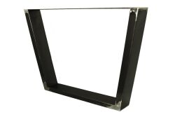 Table frame black Crude steel 600 x 720 Edition 800 Plate...