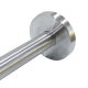 Stainless steel coat rod made to measure Ø 33.7 mm