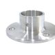 Stainless steel coat rod made to measure Ø 33.7 mm slip-on flange with grub screw 200 mm - 2000 mm
