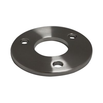 Anchor plate stainless steel V2A ground for 42,4x2mm round tube