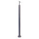 Freestanding stainless steel handrail post Movable No