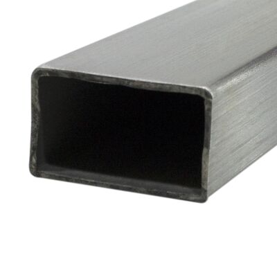Tubo rettangolare in acciaio inox a sezione quadrata 1.4301 240 grana macinata fino a 6000mm