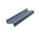 Z Profile of galvanized steel bent to measure edge protection