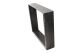 rapa mensalis Industrial design Table frame with bench frame black Crude steel 80 x 73