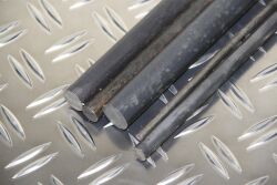 Barras de acero redondo 6 mm material hierro redonde acero S235JR (500mm)