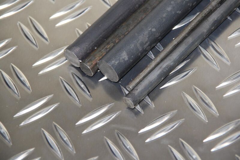 LEISHENT 304 en Acier Inoxydable Solide Ronde Rod Barre Ronde en métal matières premières pour Le Bricolage Craft,Diamètre 14mm à 20mm Longueur 500mm,16x500mm