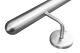 Stainless steel handrail V2A Staircase handrail ground according to DIN 800 mm - 2 brackets