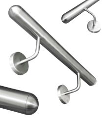 Stainless Steel Handrail 304 for Stairs 1.67" diam x...