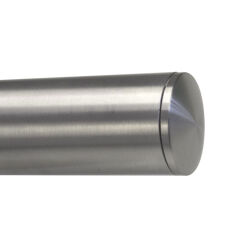 Tapón de acero inoxidable de 42,4/2 mm para barandilla V2A 