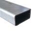 80x40x2 mm tubo rectangular de acero galvanizado hasta 6000 mm