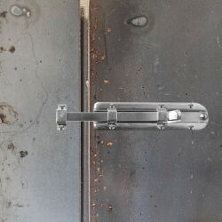 Door bolt Bolt lock Door bolt Window bolt Window bolt made of galvanised steel