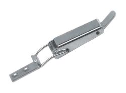 Small lever lock made of galvanized steel
