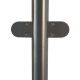 Stainless steel railing posts for glass infill Floor mounting Centre post 900mm 8mm