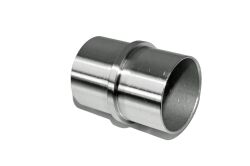 Raccordo per tubi 42,4 x 2 mm dritto in acciaio inox V2A,...