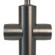 Poteaux de balustrade en acier inoxydable pour balustrade à barres type SG01