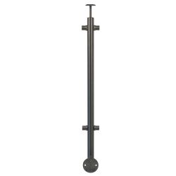 Stainless steel railing posts for bar railing Typ SG02 Wall mounting Centre post 1000mm
