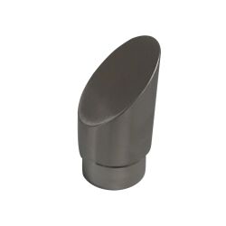 Handrail cap with 45° angled end
