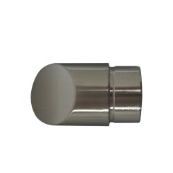 Handrail cap with 45° angled end