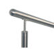 Free-standing stainless steel handrail set - movable type FH01 Ja Floor mounting/surface mounting Arched enp cap