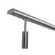 Free-standing stainless steel handrail set - movable type FH01 Nein Floor mounting/surface mounting Arched enp cap