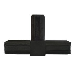 Connector for 30x30mm square tubes
 T-piece