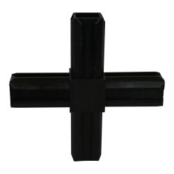 Connector for 30x30mm square tubes
 Connector cross piece...