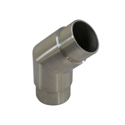 Corner elbow 135° stainless steel ground for D42.4x2mm pipes