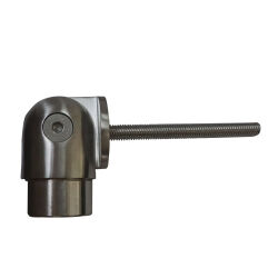 Joint connector adjustable +/- 90° as wall fastening...