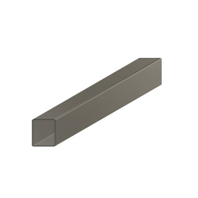 20x15x2 mm Rechteckrohr Vierkantrohr Stahl Profilrohr Stahlrohr bis 6000 mm nicht entgratet Gehrung beidseitig gleichlaufend (RC)