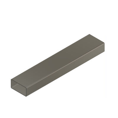 30x15x2 mm rectangular tube square tube steel profile tube steel tube up to 6000 mm not deburred no mitre