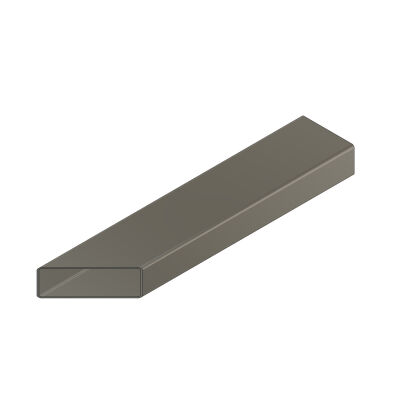 60x30x1,5 mm tubo rectangular tubo de perfil de acero tubo de acero hasta 6000 mm si Mitre unilateral (RD)