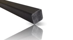 10 x 10 mm quadrato in acciaio quadrato in acciaio barra piena in acciaio in acciaio in acciaio in ferro fino a 2600 mm