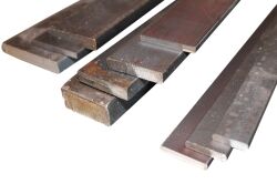 12x5 mm acier plat bande acier fer plat fer jusquà 6000mm non Mitre dun côté