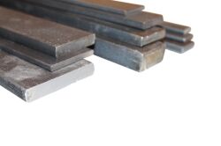 15x5 mm flat steel strip flat iron steel iron up to 6000mm no Mitre on both sides standing