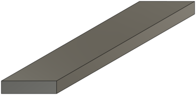 20x6 mm plat bandstaal plat ijzerstaal tot 6000mm nee Verstek gelijk aan beide zijden