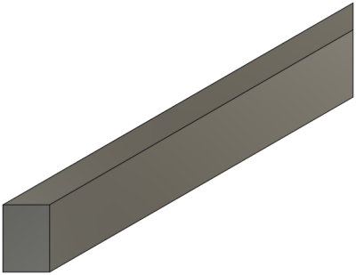 20x10 mm Flachstahl Bandstahl Flacheisen Stahl Eisen bis 6000mm nicht entgratet Gehrung beidseitig stehend