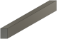 20x10 mm tira de acero plana hierro acero hasta 6000mm no Mitra en ambos lados, paralela vertical