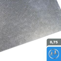 Sheet metal made to measure 0.75mm galvanised sheet steel Sheet metal cut to size